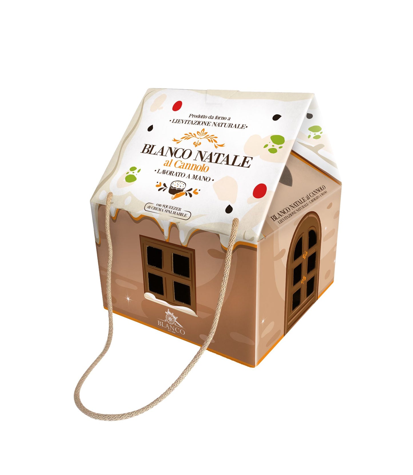 Blanco Natale Panettone al Cannolo Siciliano inkl. Crema al Cannolo 190g