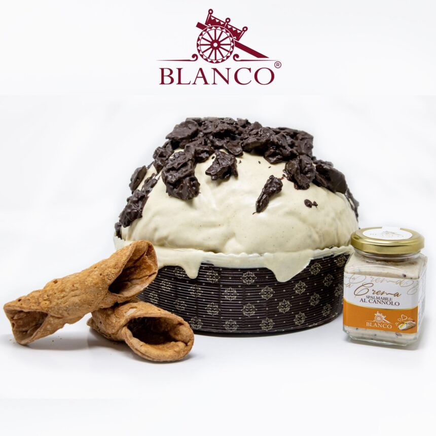 Blanco Natale Panettone al Cannolo Siciliano inkl. Crema al Cannolo 190g