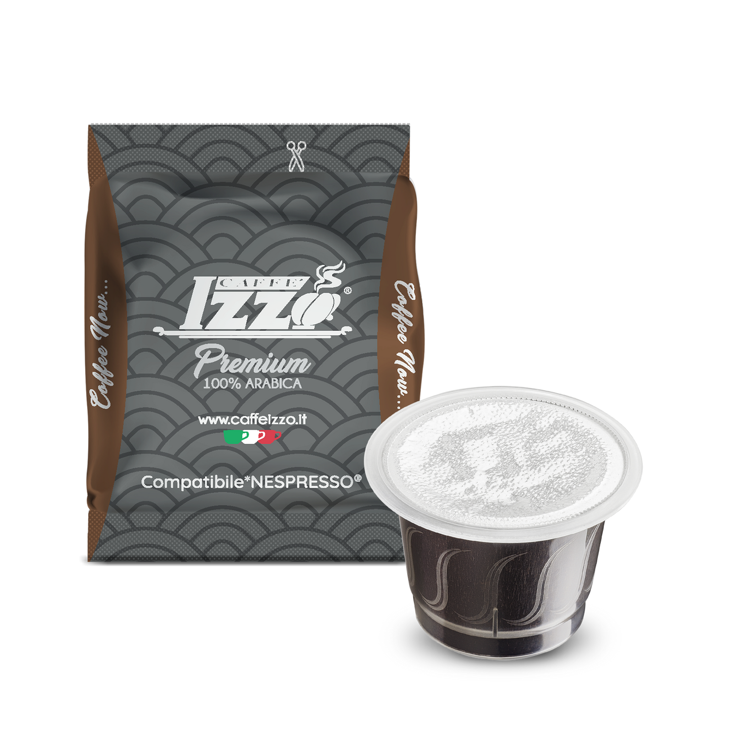 Caffè Izzo Premium 100% Arabica Nespresso®* kompatibel - 50 Kaffeekapseln