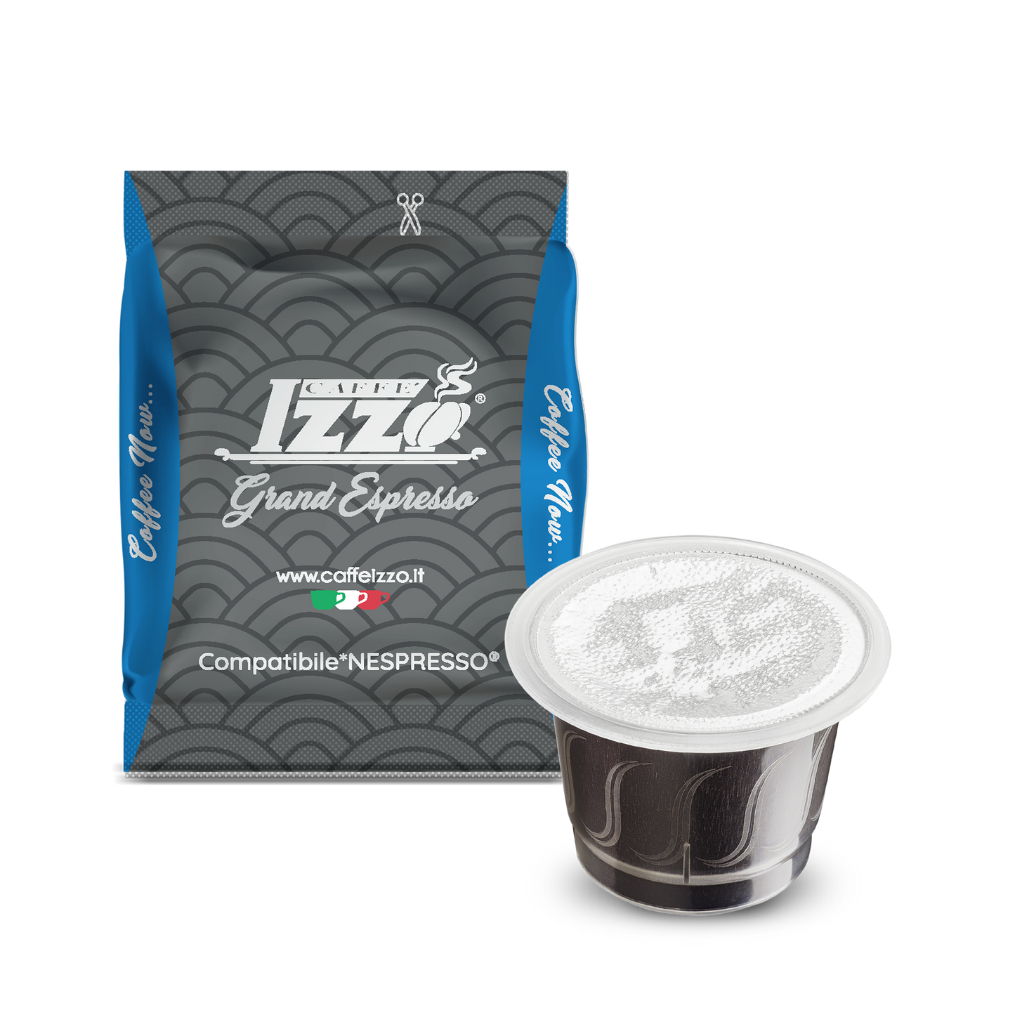 Caffè Izzo Grand Espresso Nespresso®* kompatibel - 100 Kaffeekapseln