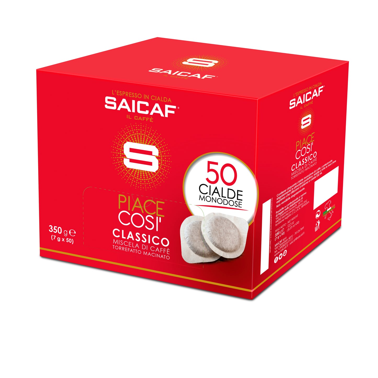 Saicaf - E.S.E Kaffeepads Classico - 50 Stk